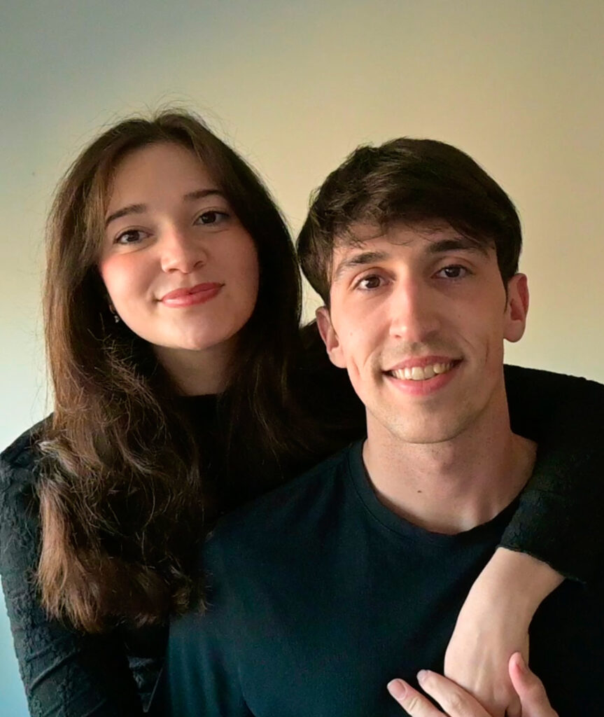 Adrian y Carla, creadores de Nube Studio